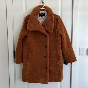 J Crew luxe Teddy coat, sz 6
